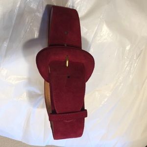 Donna Karan suede belt vintage perfect condition